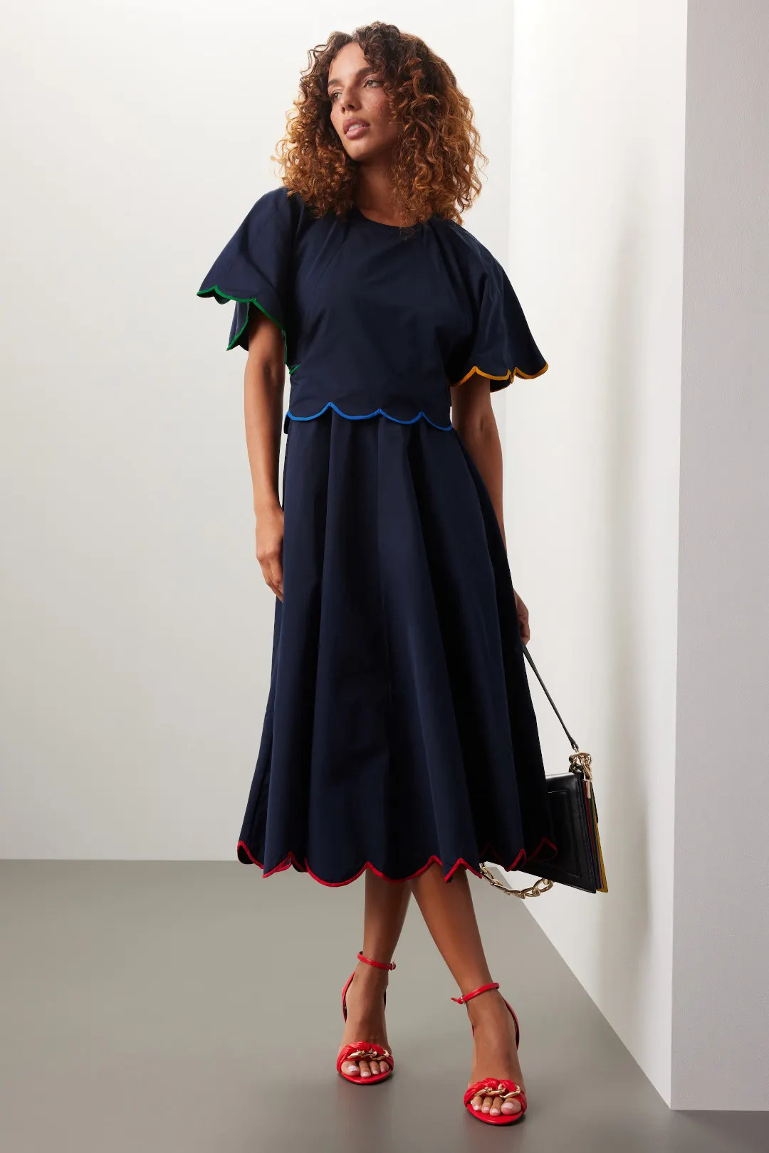 Navy Buttercup Dress | Rent the Runway