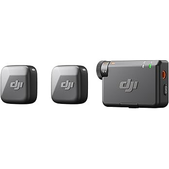 DJI Mic Mini (2 TX + 1 RX), Detail-Rich Audio, Wireless Lavalier Microphone for Camera/Android, 2... | Amazon (US)