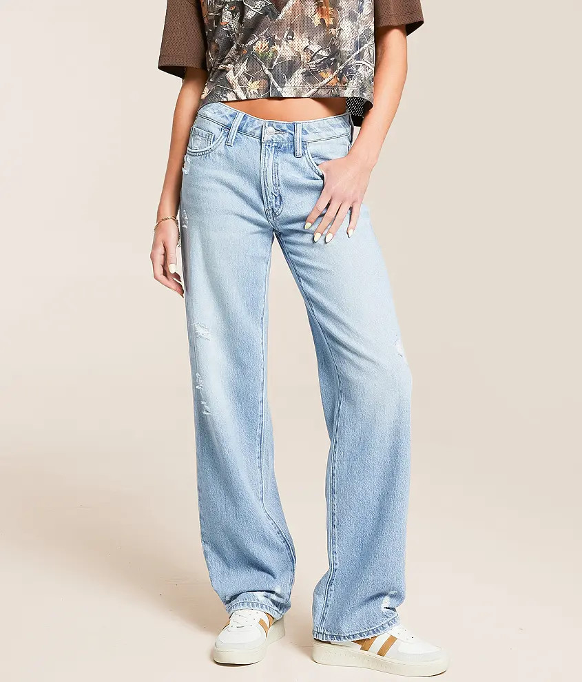 Kris High Rise Baggy Taper Jean | Buckle
