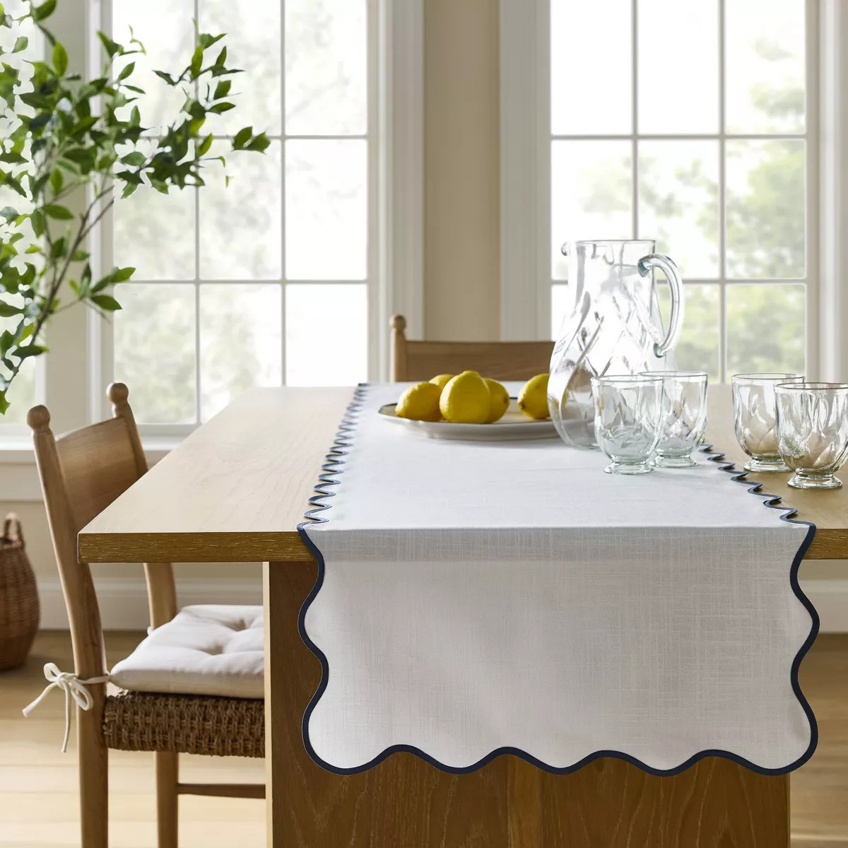 Scallop Table Runner - Threshold™ designed with Studio McGee | Target