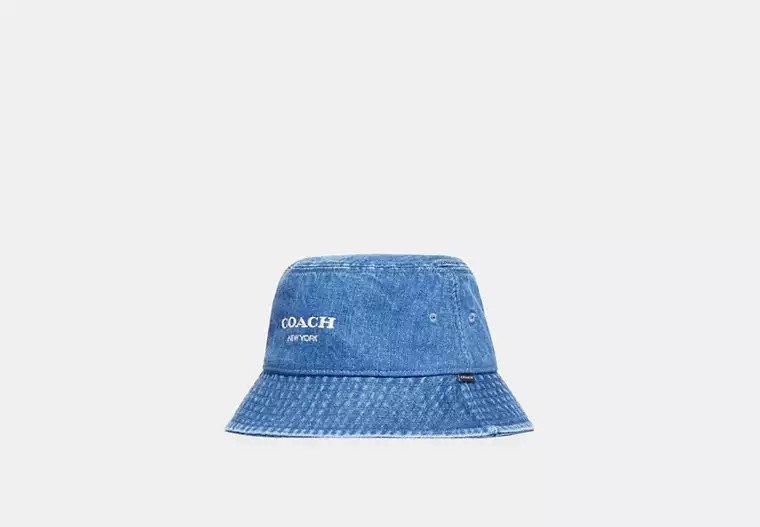 Denim Bucket Hat | Coach Outlet US