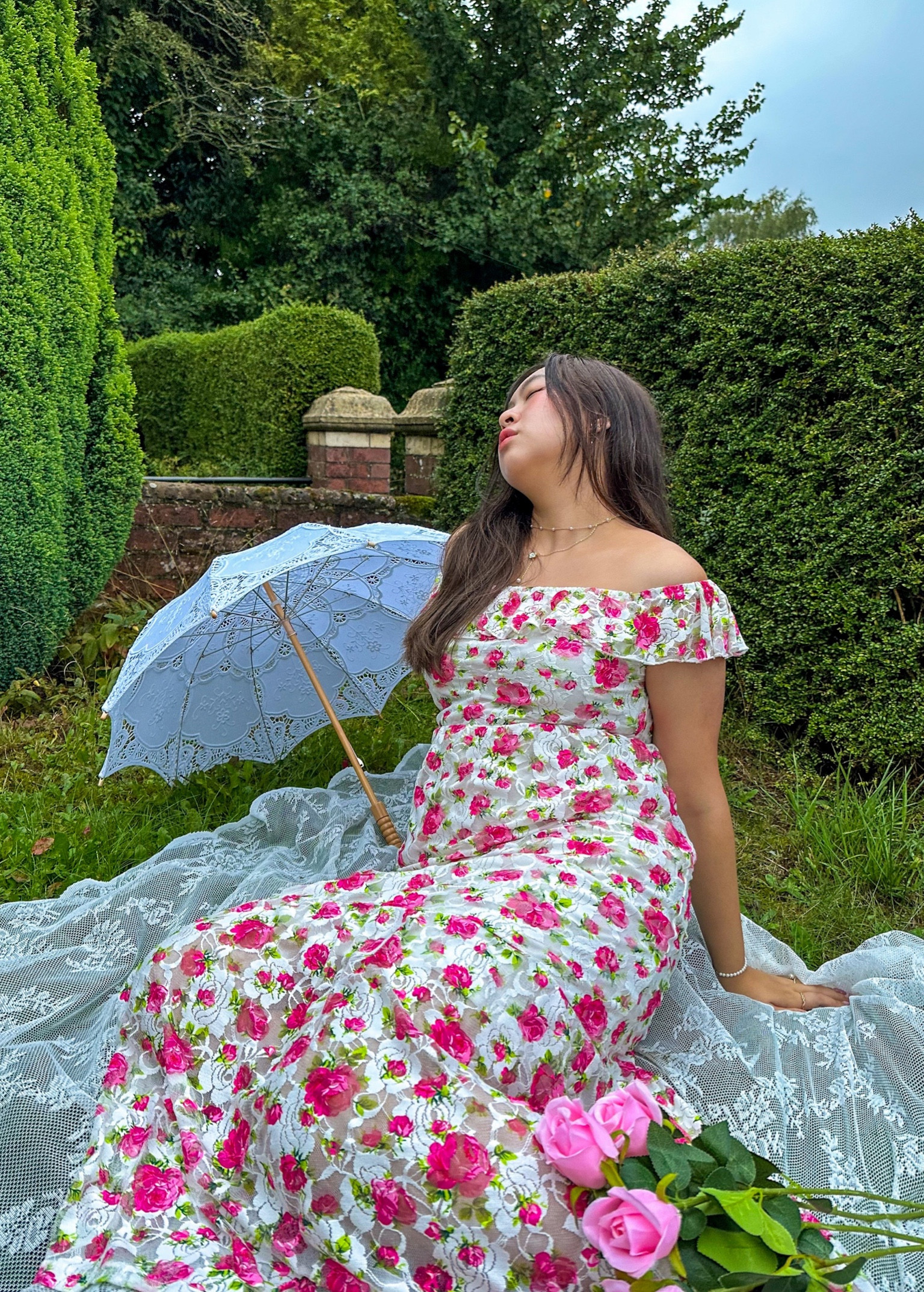 Floral red rose dress:  size M
Currently on sale, save up to 70%!

Spring dress, floral dress, spring outfit, soft girl, romantic style

#LTKSale #LTKfindsunder100