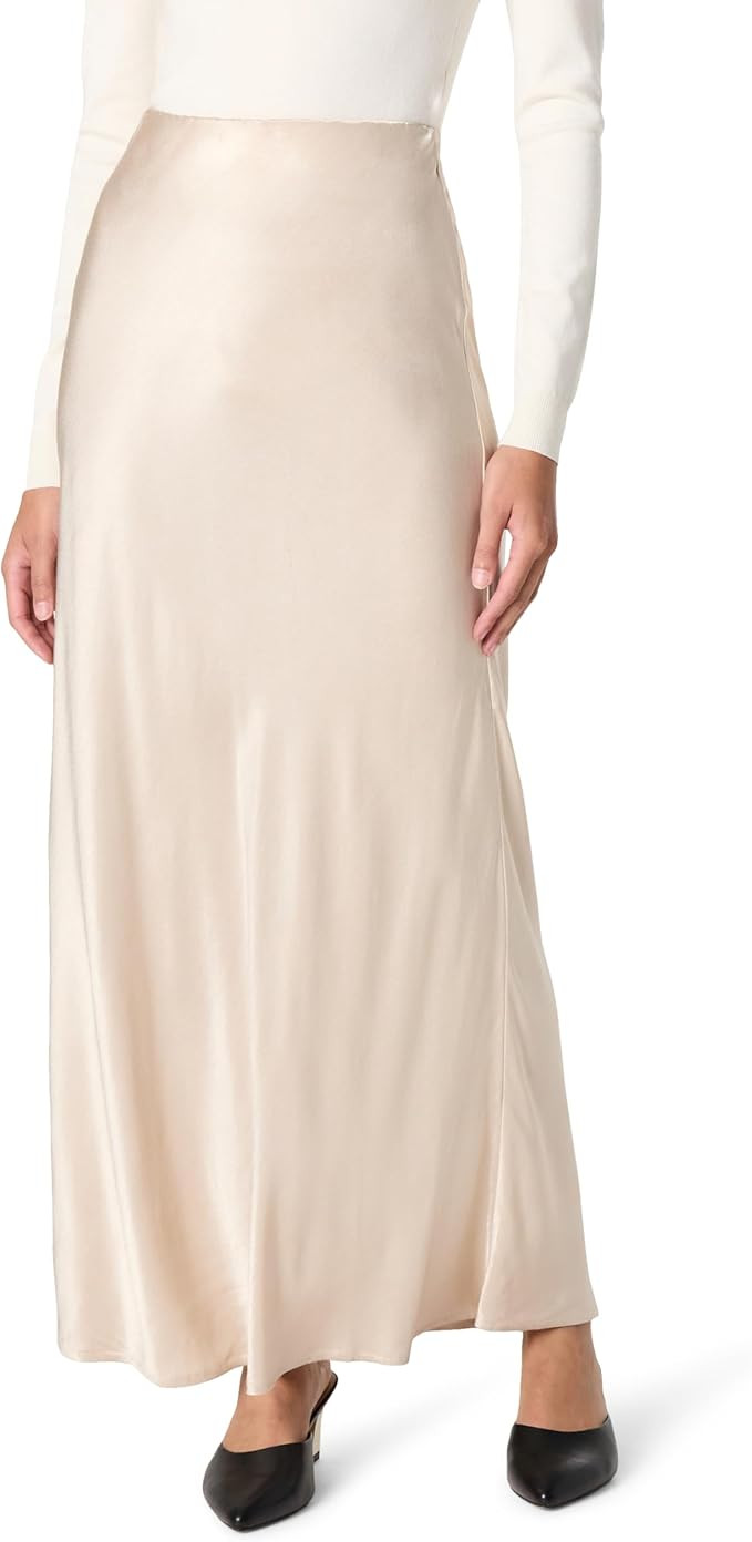 The Drop Women's Alya Silky Slip Maxi Skirt | Amazon (US)