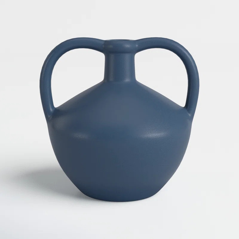 Blake 8'' Handmade Earthenware Table Vase | Wayfair North America