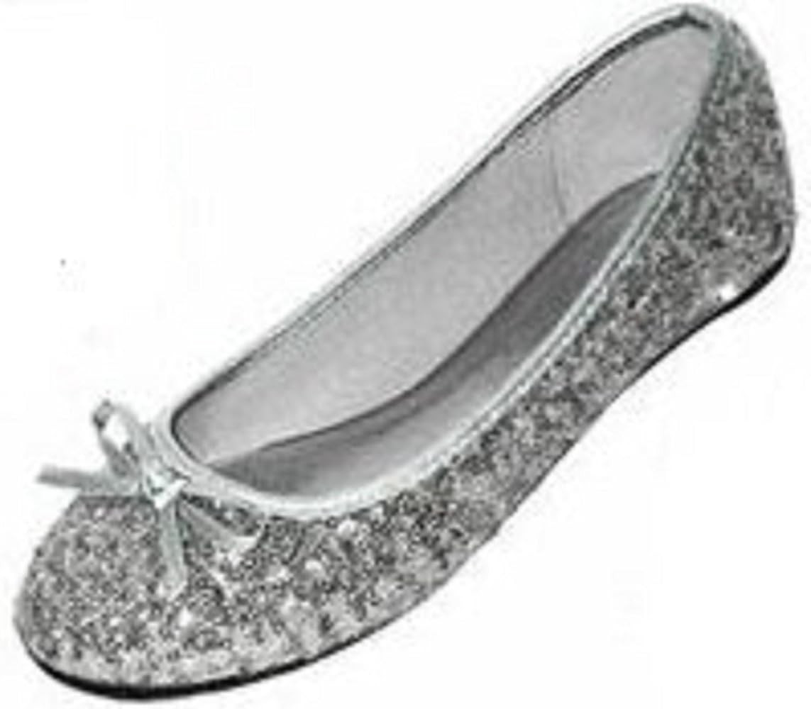 Shoes8teen Womens Sequin Ballet Flat | Amazon (US)