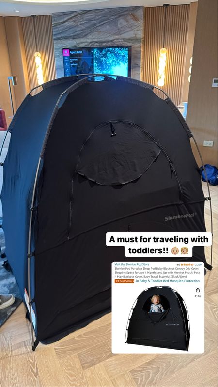 Slumberpod for traveling with toddlers!! If I can assemble it, you can too 🤣

#LTKtravel #LTKbaby #LTKfamily
