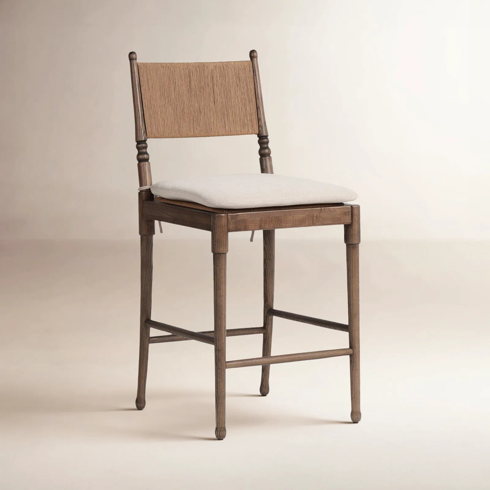 Fayth Stool with Cushion | Birch Lane