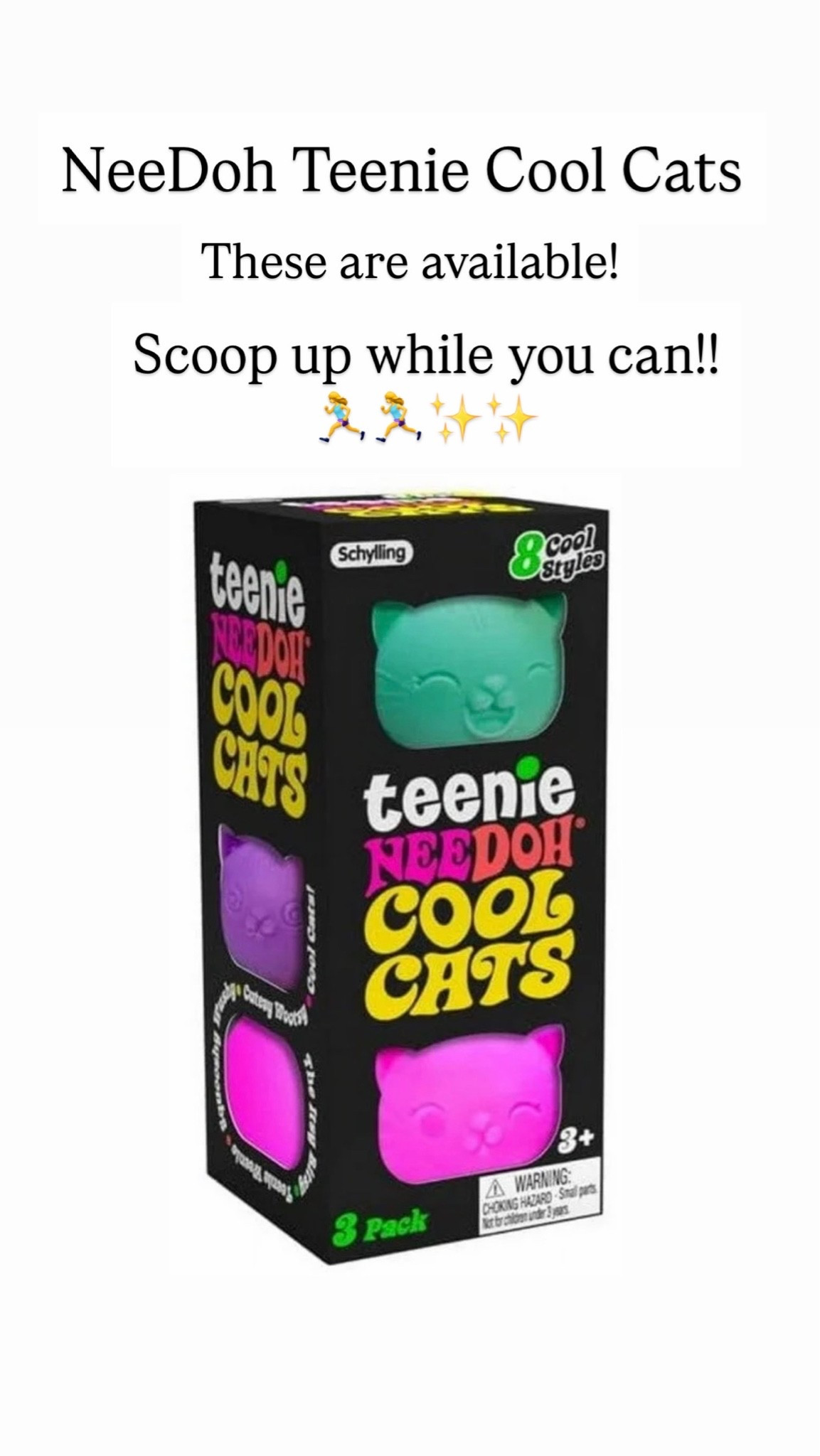 NeeDoh Teenie Cool Cats Stress

#LTKKids