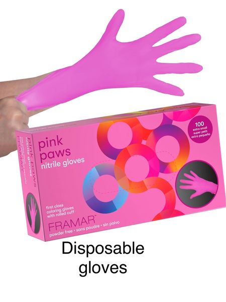 Pink disposable gloves, cleaning supplies, hole organizer 

#LTKfindsunder100 #LTKhome #LTKfindsunder50