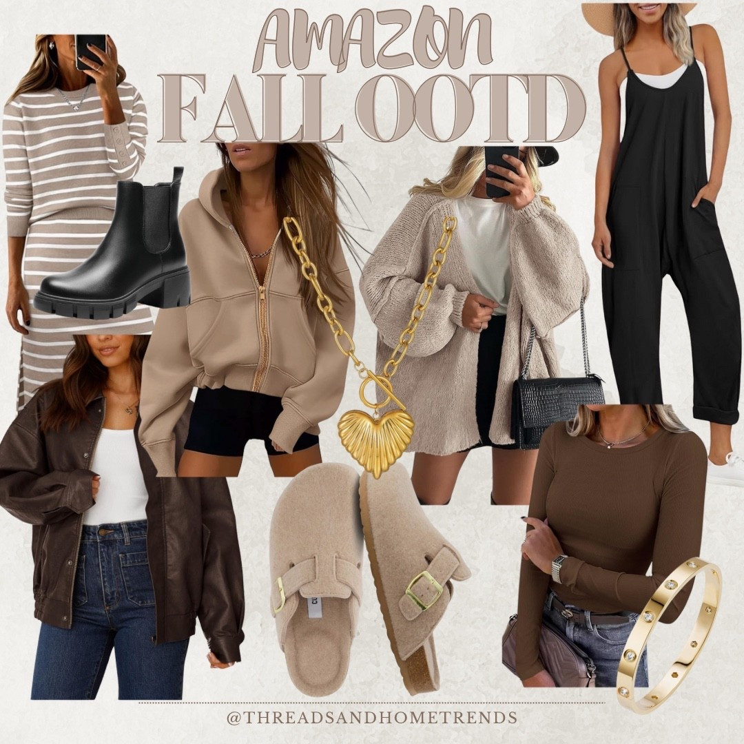 🍂 Amazon fall fashion finds you need in your closet this season! From cozy sweaters to chic everyday staples, these pieces are perfect for layering, mom life, and everything in between. Affordable, versatile, and so easy to style 🙌 Shop all my favorites linked on LTK!

#LTKFindsUnder50 #LTKStyleTip #LTKSaleAlert