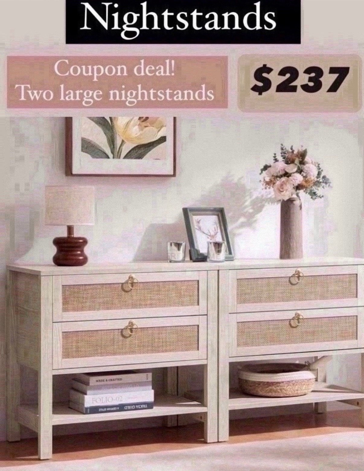 most loved noghtstands!!! on sale ✨✨✨ #nightstand