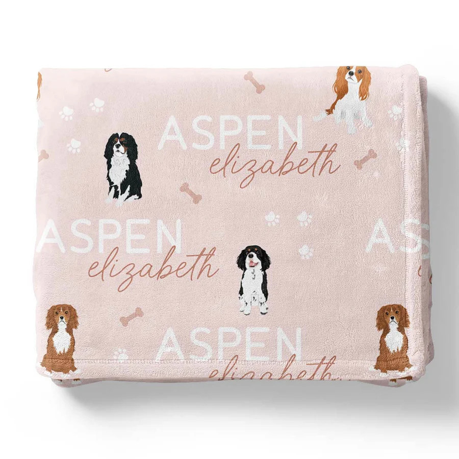 Personalized Kids Blanket | King Charles | Caden Lane