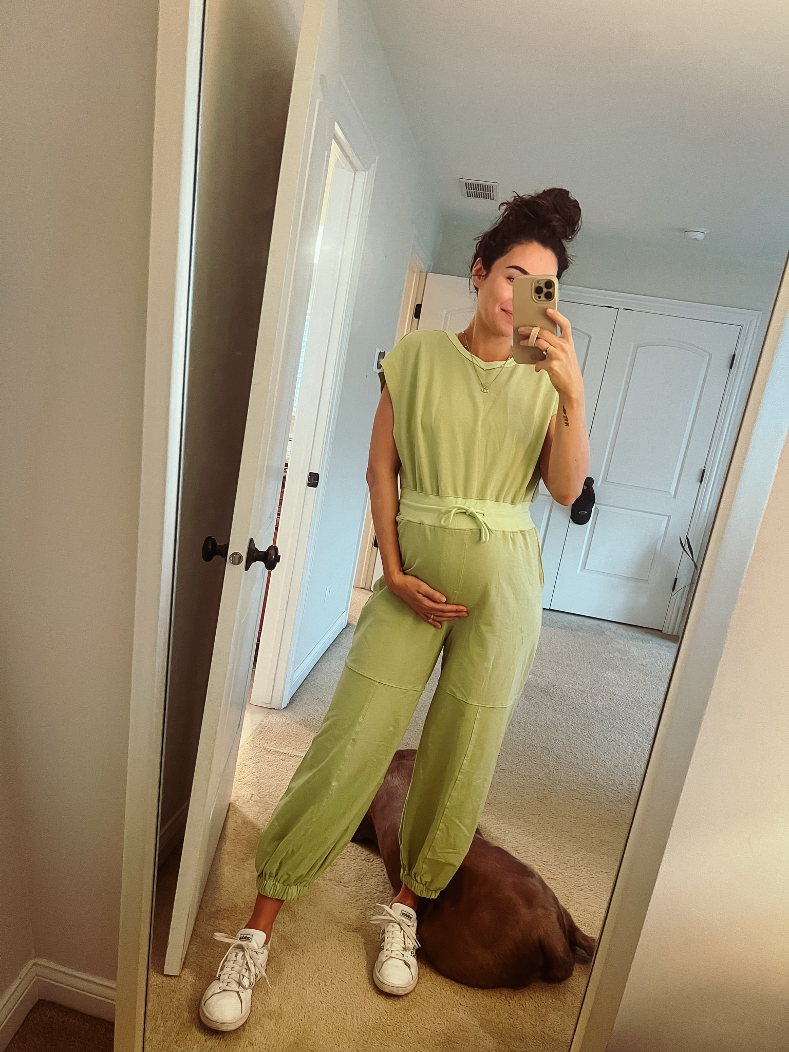 Todays comfy bump ootd- 

Sized up to medium for the bump to grow


Amazon, free people, nursing friendly, postpartum, pregnancy, bump outfit, pregnant, bump style

#LTKbaby #LTKstyletip #LTKbump