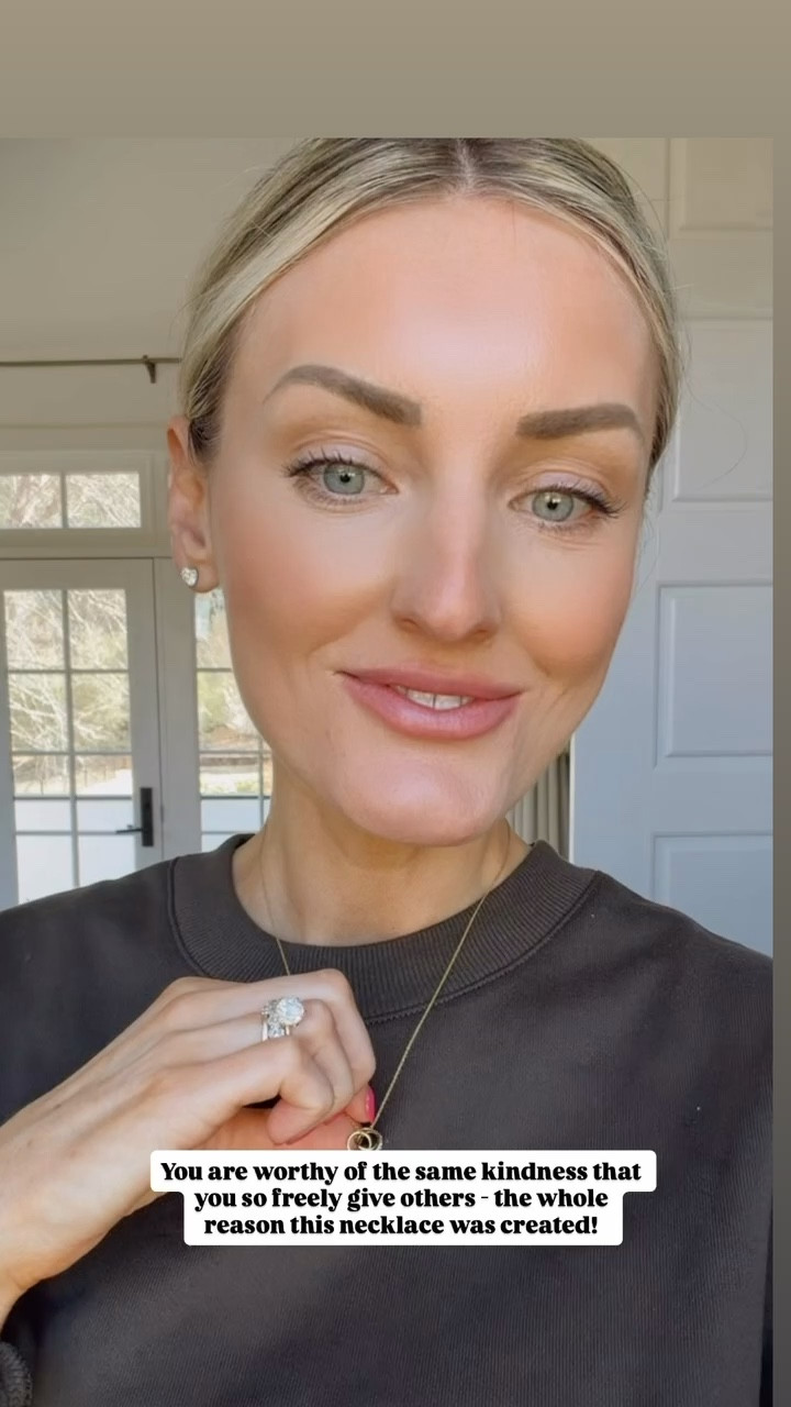 The meaning behind creating this necklace with @Tiny Tags 💕 this small physical reminder has served me well in remembering to give myself the same grace I give to others. 

Loverly Grey, Tiny Tags, dainty necklace, gold necklace 

#LTKBeauty