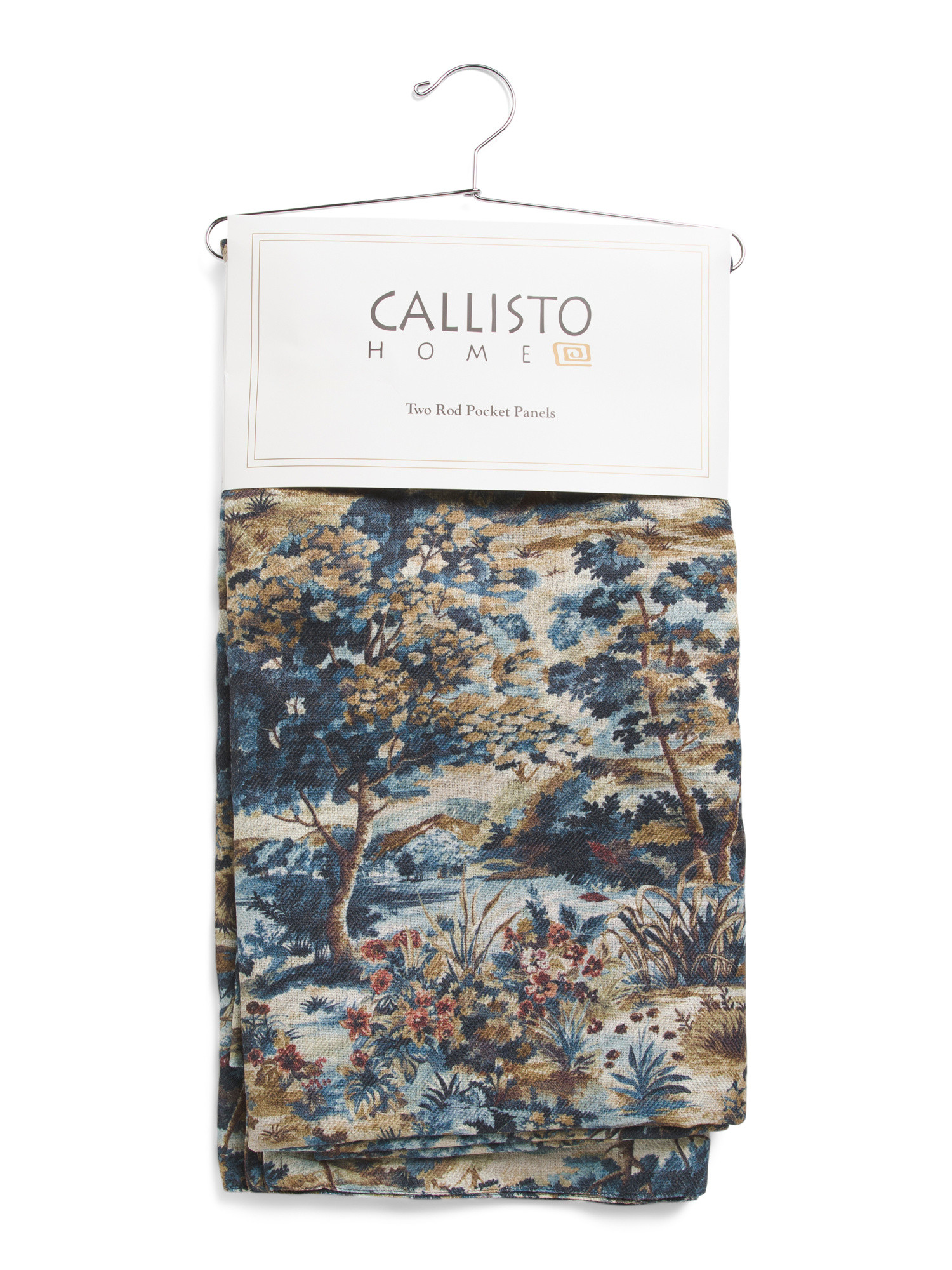 Set Of 2 38x96 Linen Blend Forest Tapestry Scene Window Panels | Home | Marshalls | Marshalls