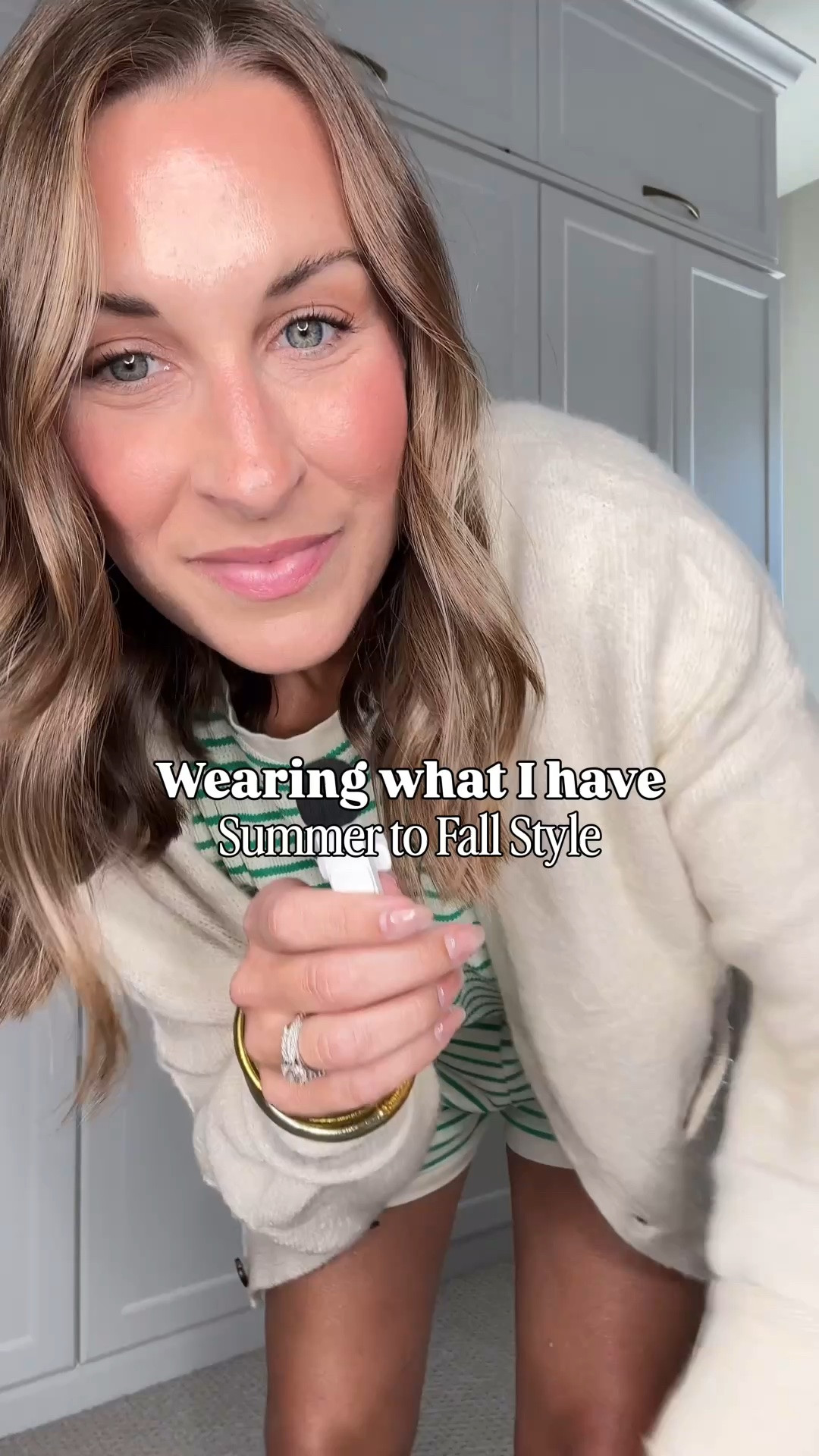 Wearing what I have- summer to fall outfit! Comfy set & cardigan combo 

Fall casual outfit 
TTS: medium

#LTKootd #LTKdayinmylife #LTKmomlife