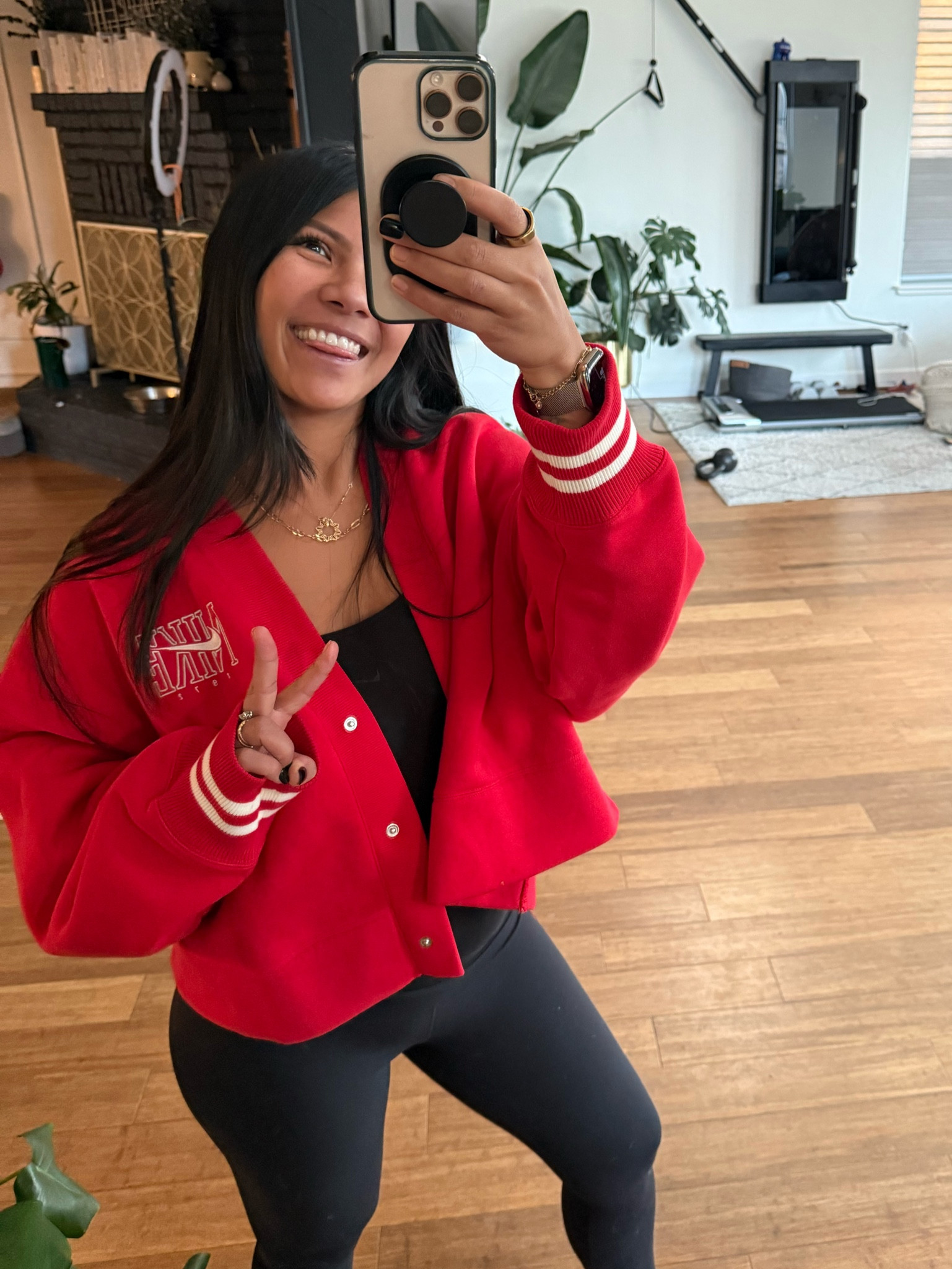 Current obsession! This sweater also comes in black, yellow, and brown! Oversized fit and super soft - wearing a small 