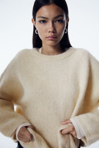 Oversized Mohair-blend Sweater | H&M (US + CA)