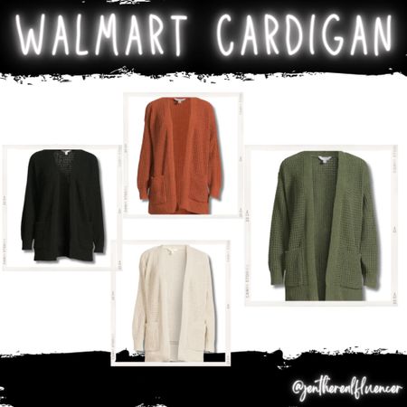 Walmart, cardigans, fall fashion, fall style, sweaters, knitwear 

#LTKSeasonal #LTKstyletip #LTKfindsunder50