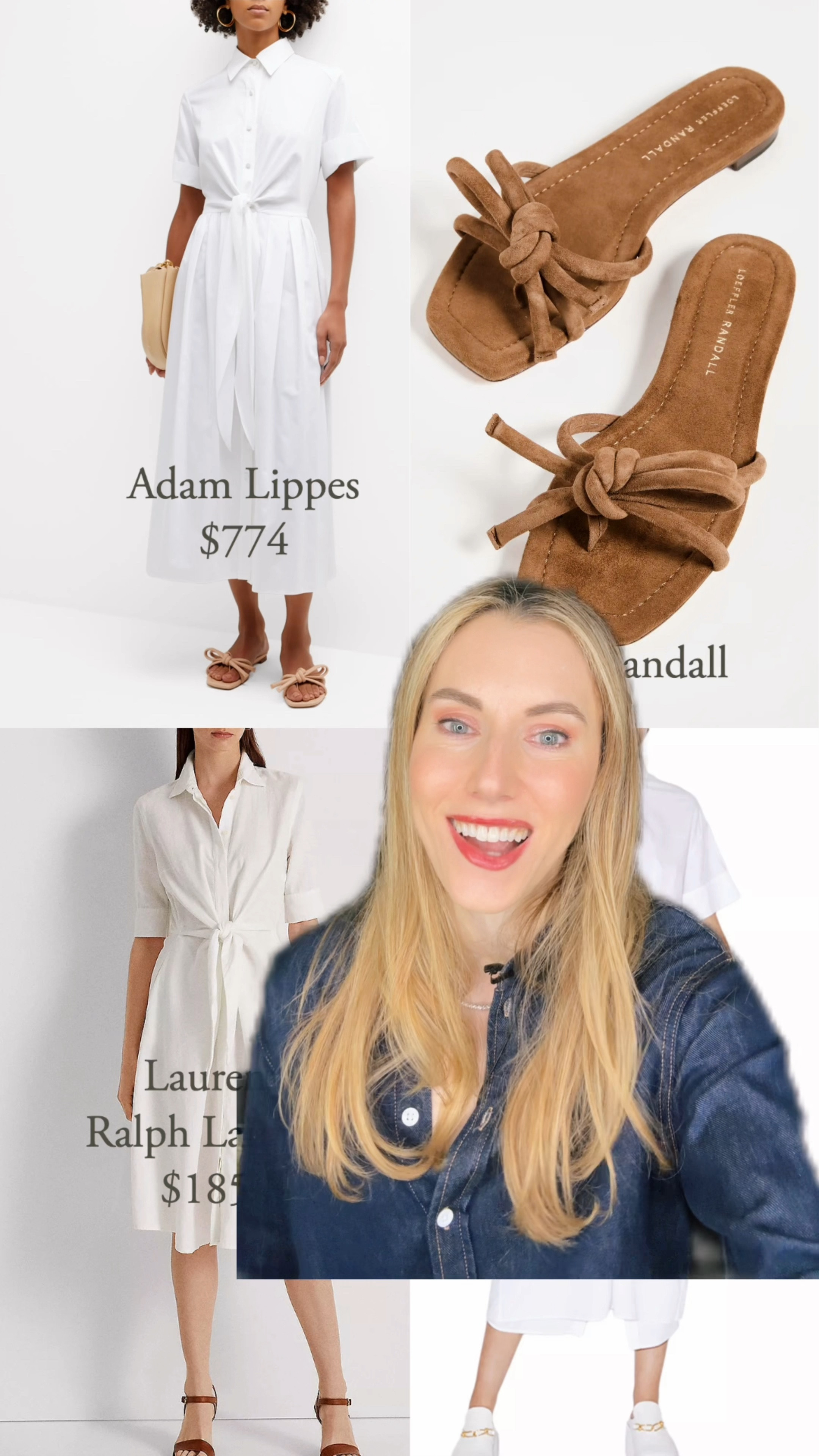 The tie front detail is brilliant. I love the knot sandals with these dresses. Very witty  

#LTKSeasonal #LTKworkwear #LTKstyletip