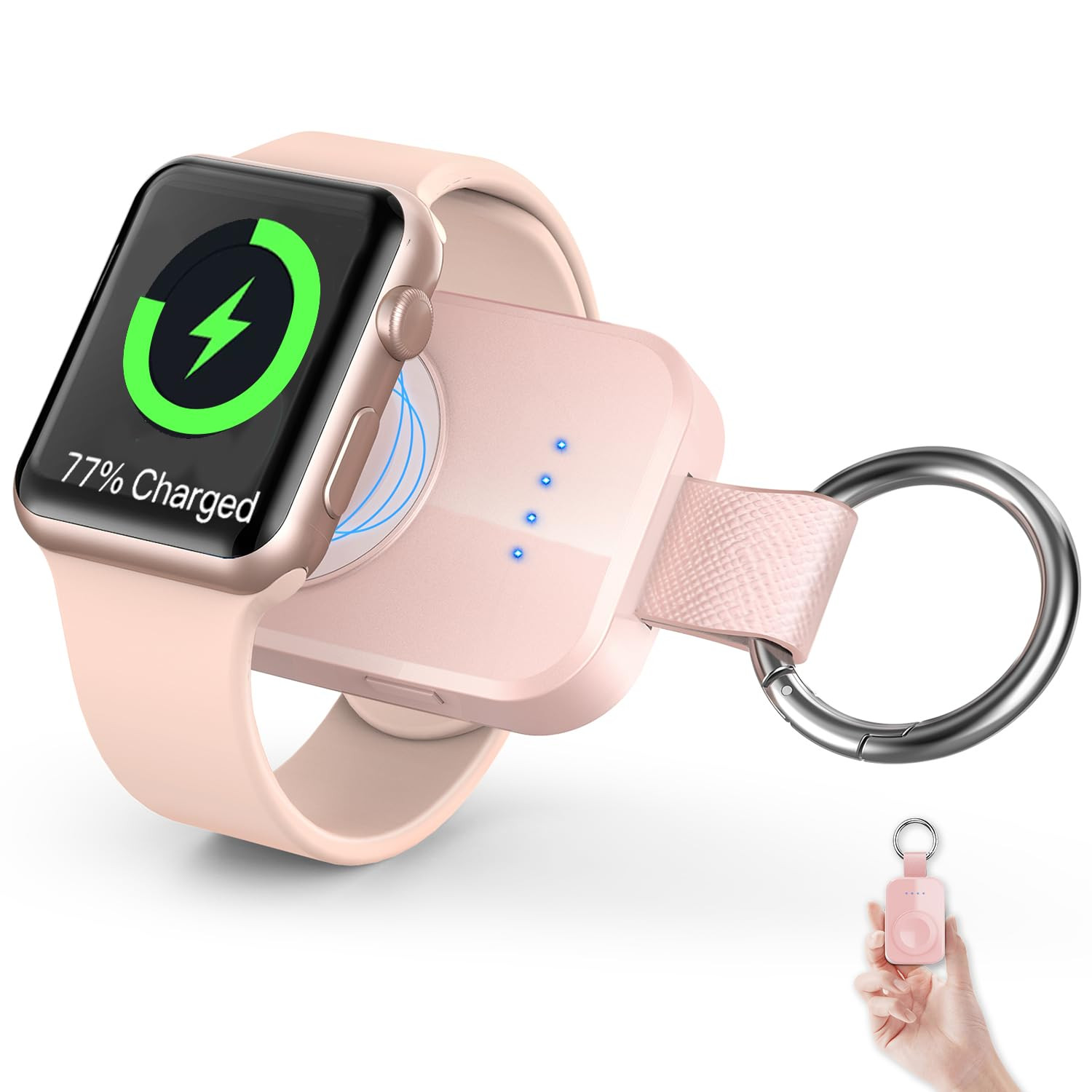 i.VALUX Portable Wireless Charger Compatible with Apple Watch Series 11,10,9,8,7,6,5,4,3,2,SE,Ult... | Amazon (UK)