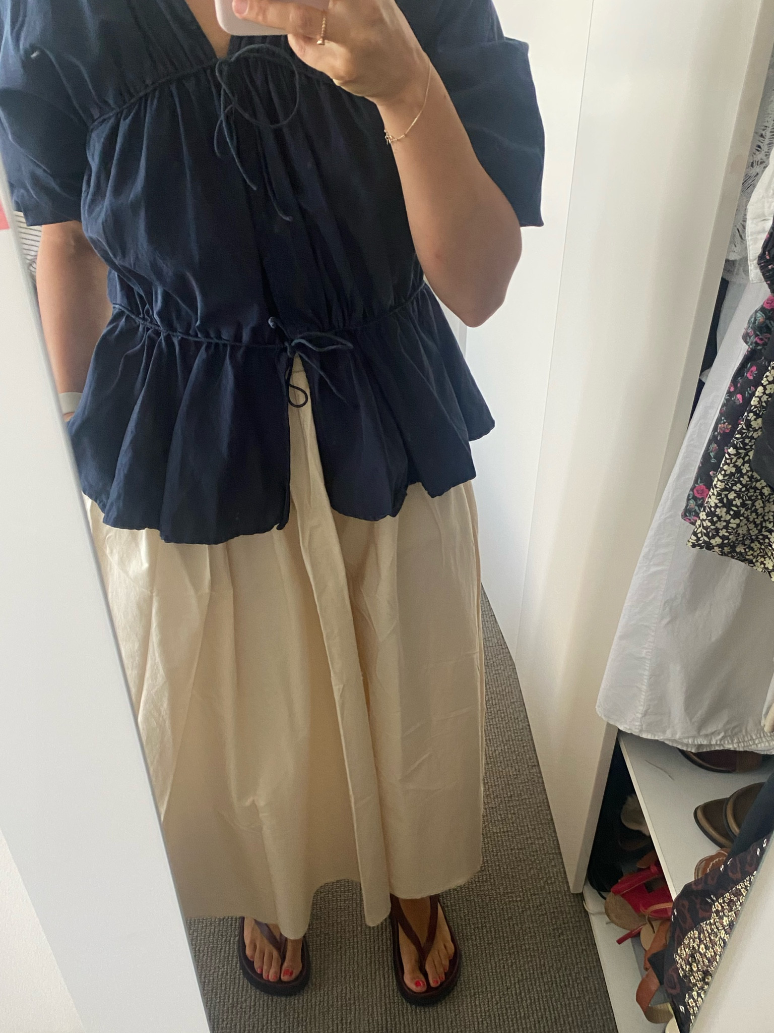 FAITHFULL the Brand blouse, Mango skirt, A Emery sandals, all true to size. Similar styles below 

#LTKsummer #LTKaustralia