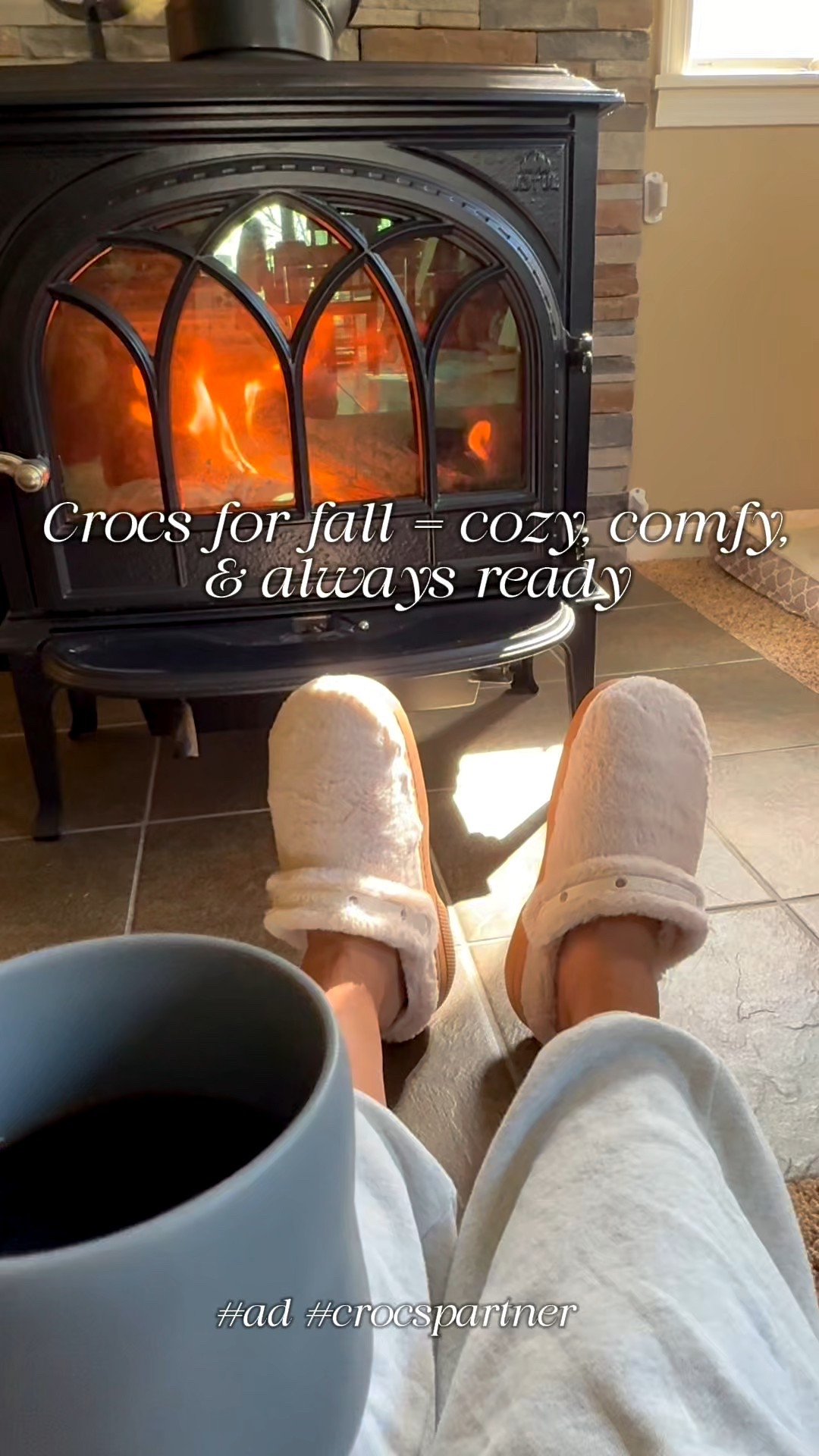 #CrocsPartner Fall in Michigan = fires inside and out 🔥🍂 I’ve been slipping into my Crocs boots on chilly bonfire nights—they’re lightweight, easy to slide on, and cozy without feeling clunky. Plus, they hold up great whether I’m running outside to toss more wood or just leaning into that fall fire vibe.
Then there’s the Classic Unfurgettable clog—the ultimate slipper upgrade. It’s got that faux-fur upper that feels like a cloud, a sink-in soft footbed that wraps your foot in comfort, and the Croslite™ outsole so it’s actually wearable outside. The pivoting faux-fur backstrap even has Jibbitz holes—perfect for adding your own personal charm. 
Both styles are doing their fall thing so well—I honestly can’t pick a favorite. Which one are you leaning toward this season?
#ad #Crocs @Crocs 

#LTKSeasonal #LTKShoeCrush #LTKStyleTip