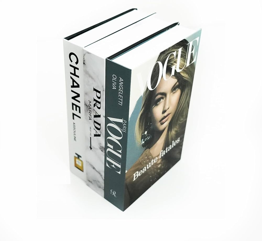 Chic Faux Book Set for Stylish Home Decor - Preppy Aesthetic Collection | Amazon (US)