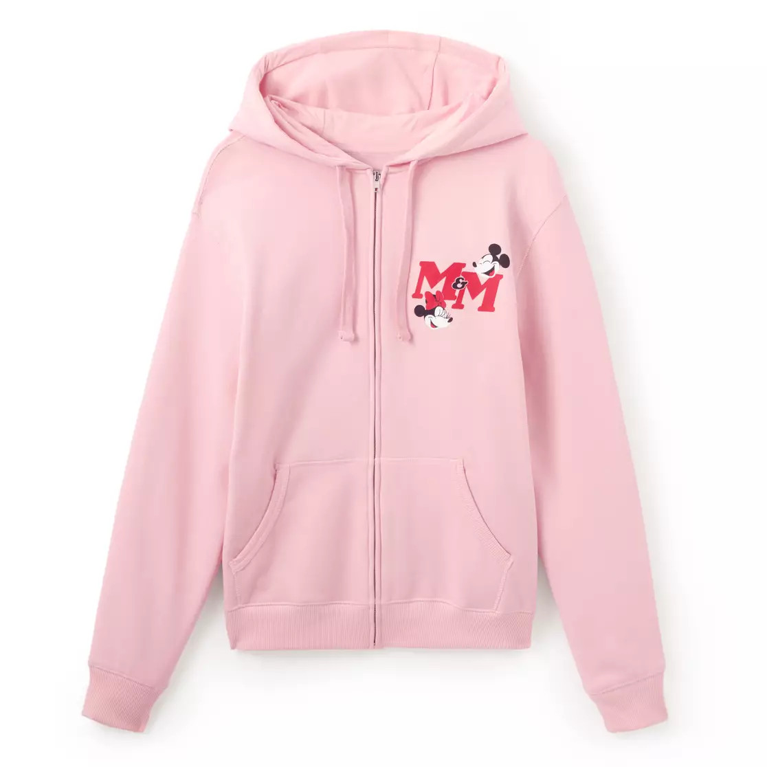 Mickey and Minnie Mouse ''M&M'' Zip Hoodie for Adults | Disney Store