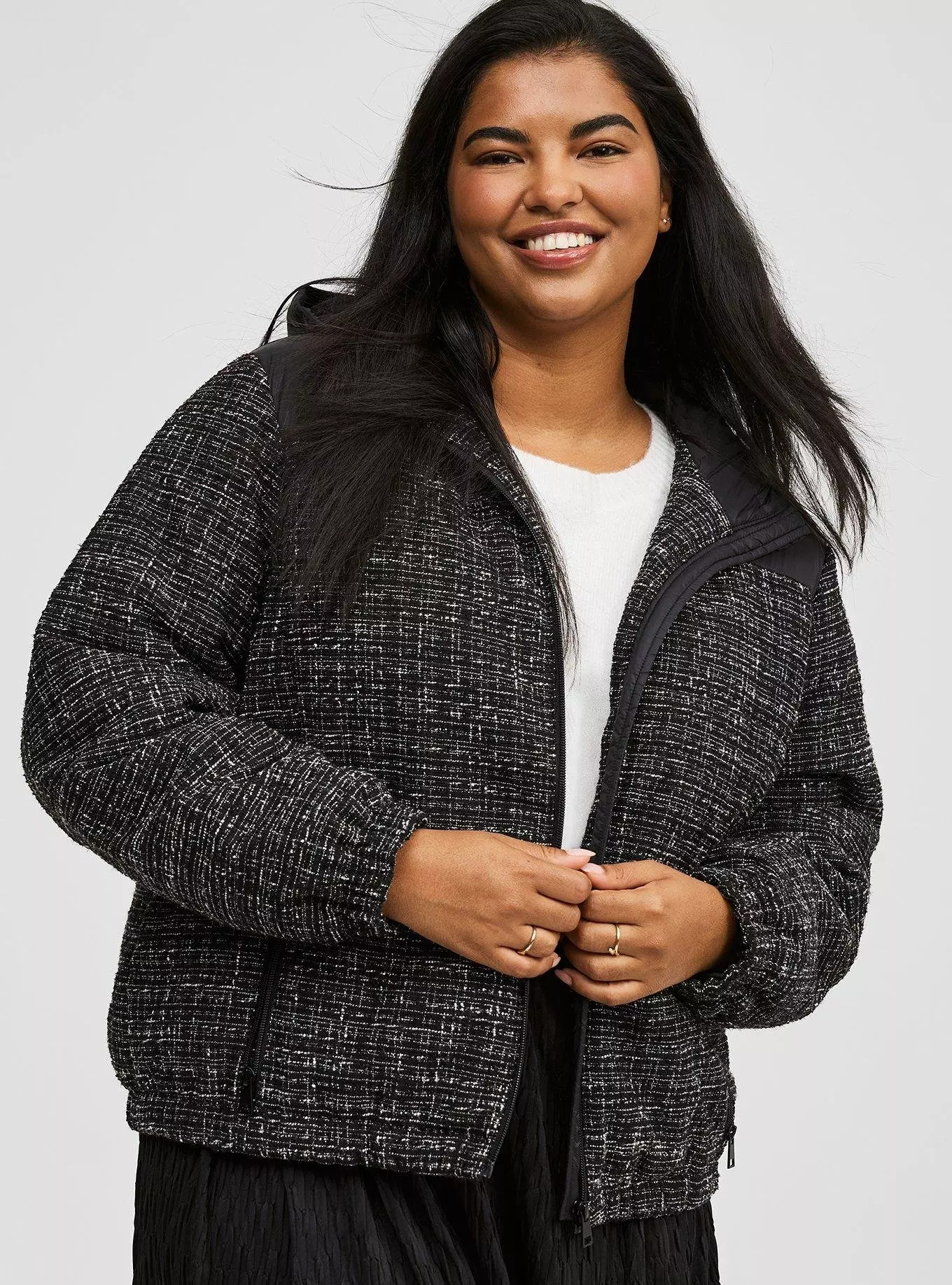 Longline Hooded Puffer | Torrid (US & Canada)