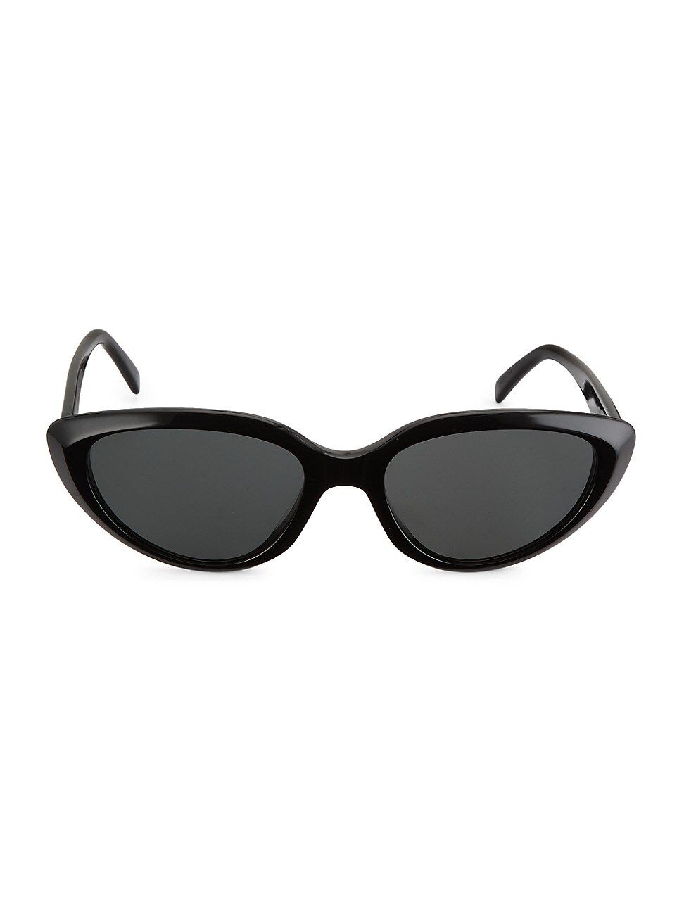 Women's 55MM Cat-Eye Sunglasses - Black | Saks Fifth Avenue