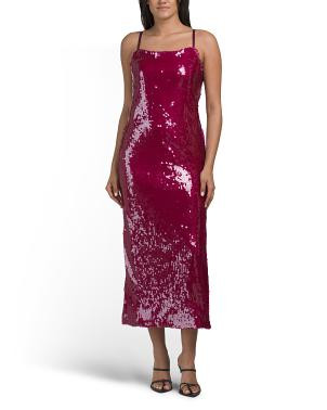 Sequin Slip Dress | TJ Maxx