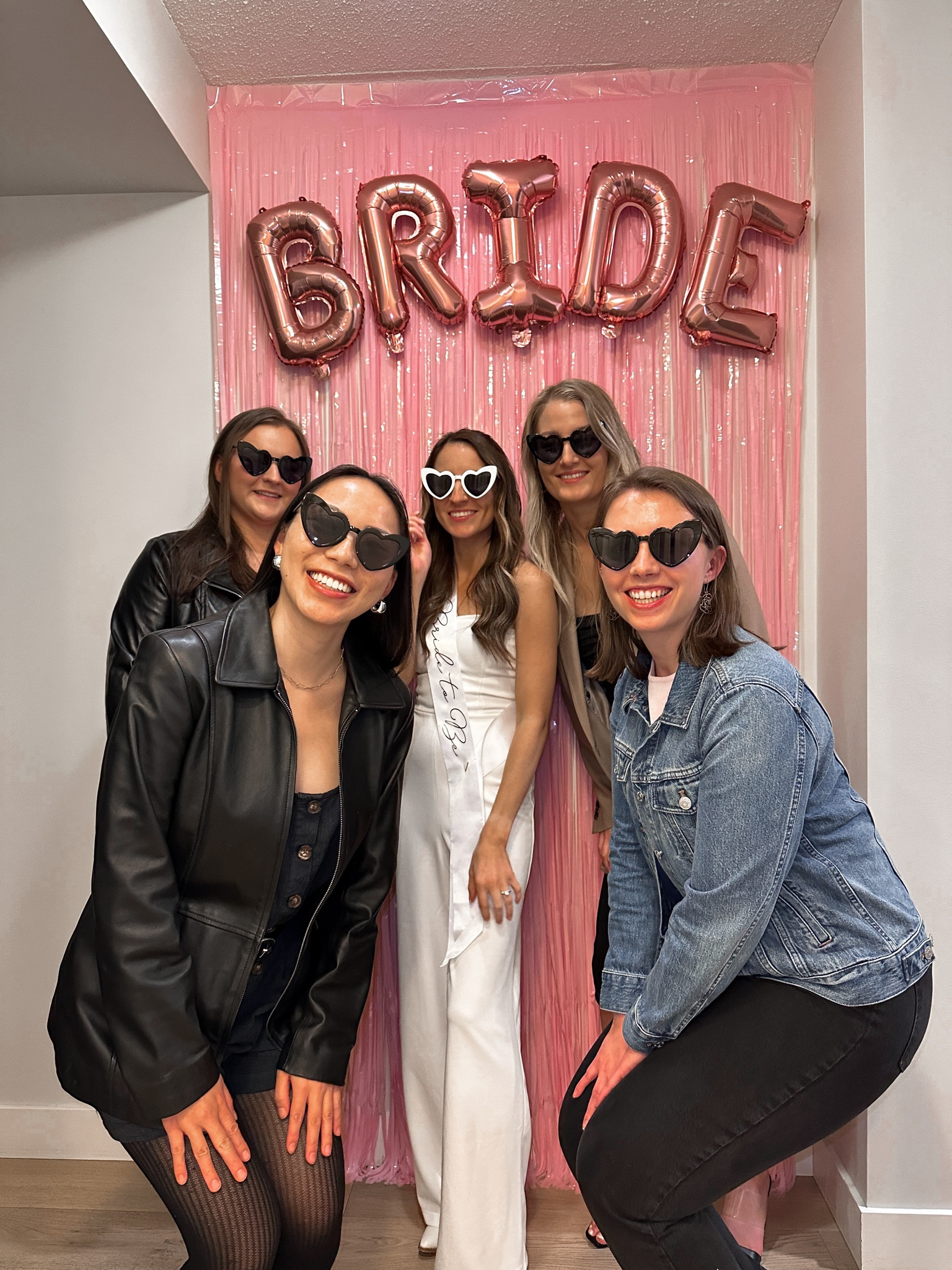 bachelorette party inspo! linked my white bridal jumpsuit (lulus find!) + party sunglasses and bridal sash 

#LTKwedding #LTKstyletip #LTKparties