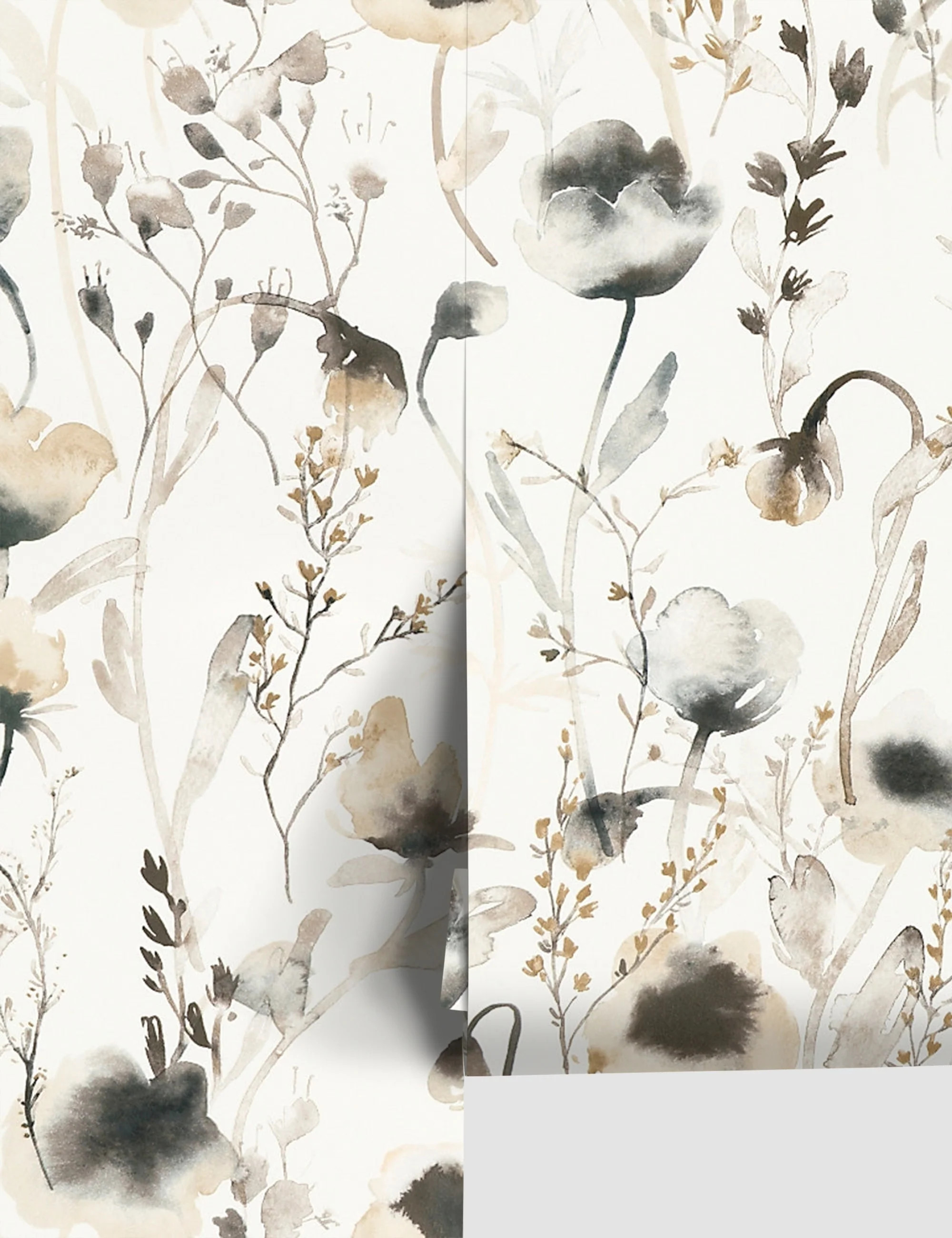 Lo Wallpaper by Scalamandre, Brown | Lulu and Georgia 