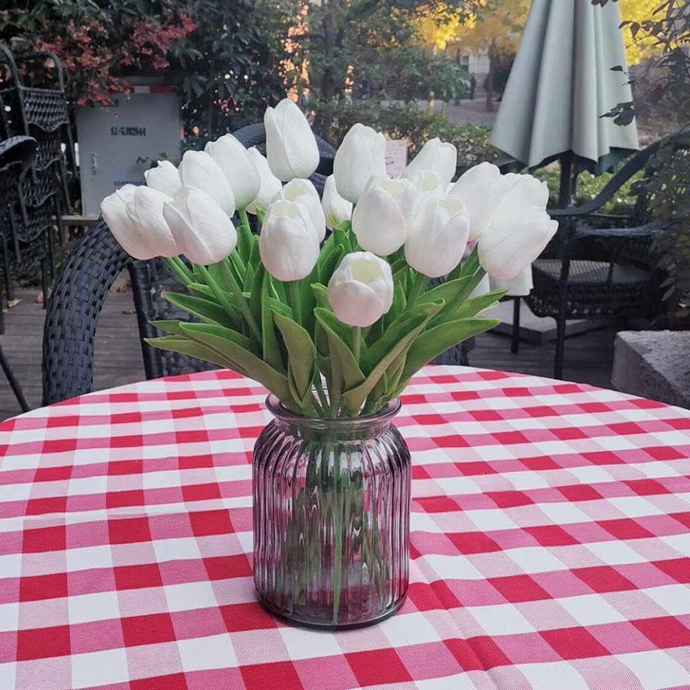 Awtlife Lot de 24 fausses tulipes artificielles en latex Au toucher réel Pour bouquets à faire ... | Amazon (FR)