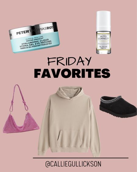 My favorite eye patches and under eye cream! I already want another repair of uggs and I’ve been living in this hoodie! Also this pink bag comes in multiple colors. 

#LTKbeauty #LTKunder50 #LTKunder100