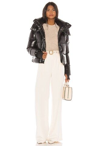 SAM. Jordy Cropped Puffer Jacket in Jet from Revolve.com | Revolve Clothing (Global)