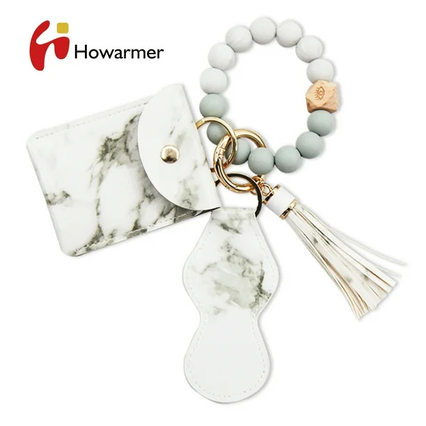 Keychain Wallet, Wristlet Car Keychain Bracelet Wallet, Women Cute Key Chain, Silicone Bead keyri... | Walmart (US)