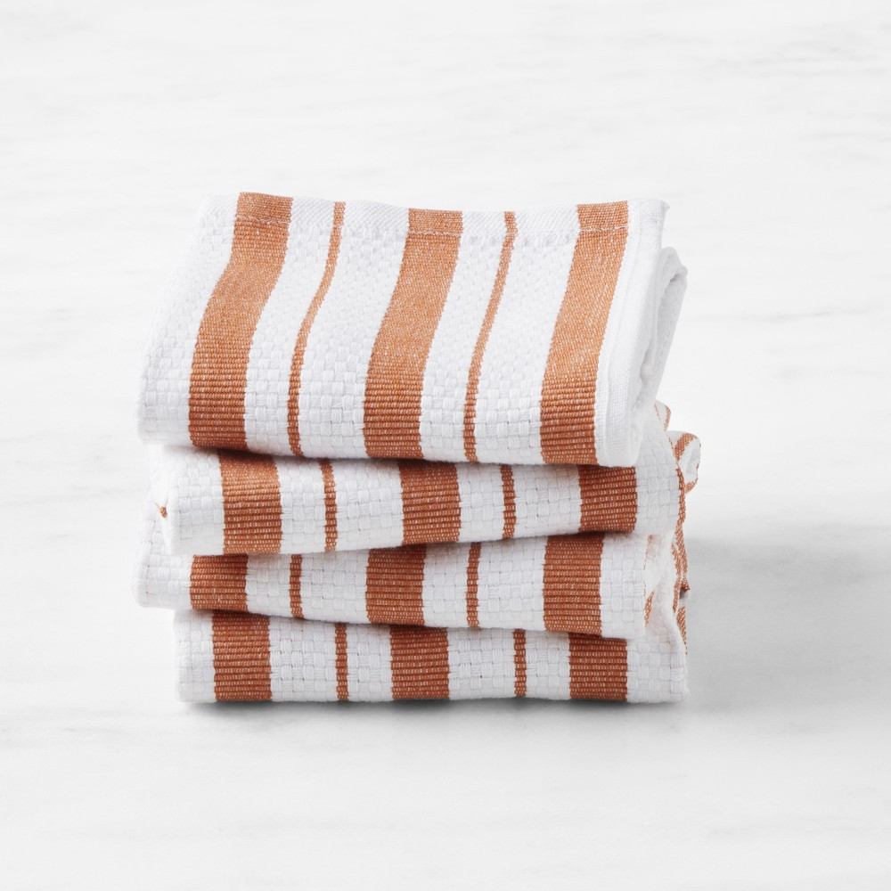 Williams Sonoma Classic Striped Dishcloths | Williams-Sonoma