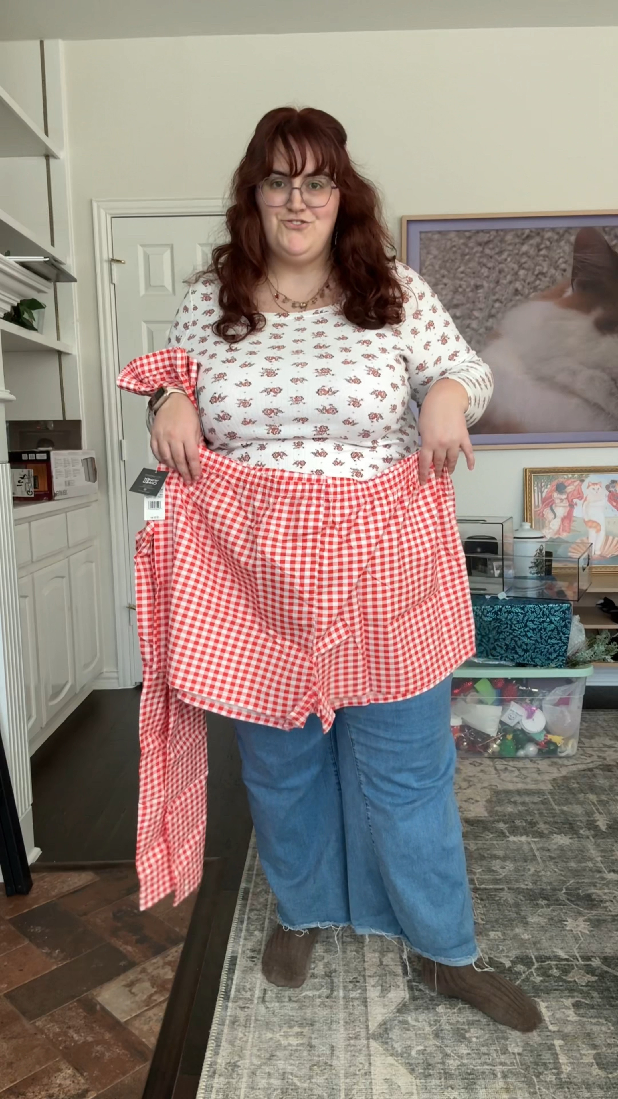 the boxer shorts are a crime, but the gingham pants on the other hand 👀 I think if I style them they could slay

#LTKFindsUnder50 #LTKWatchNow #LTKPlusSize
