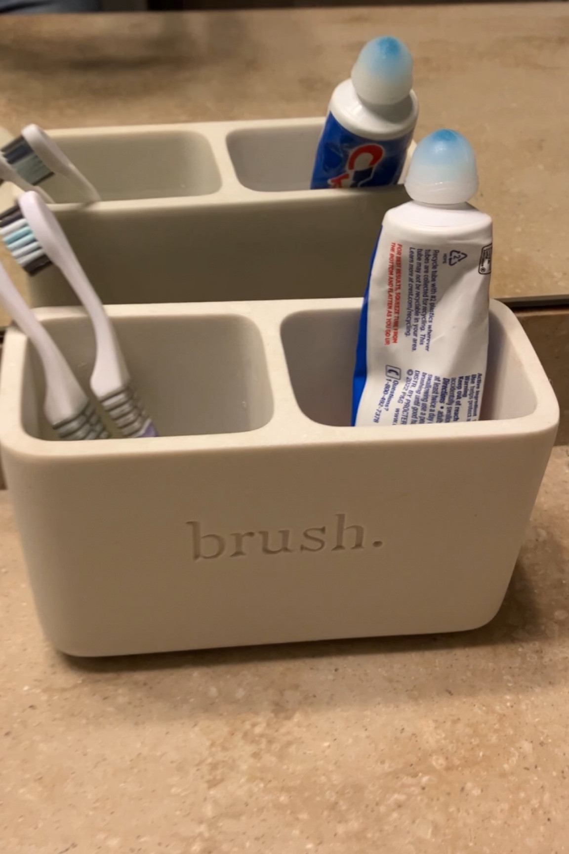 The hack every parent of young kids needs. No more toothpaste all over the countertop. Simplify with this cap so the kids don’t need to open anything and won’t make a mess of the counters reducing the amount of tasks on your plate!

#LTKkids #LTKhome #LTKfamily