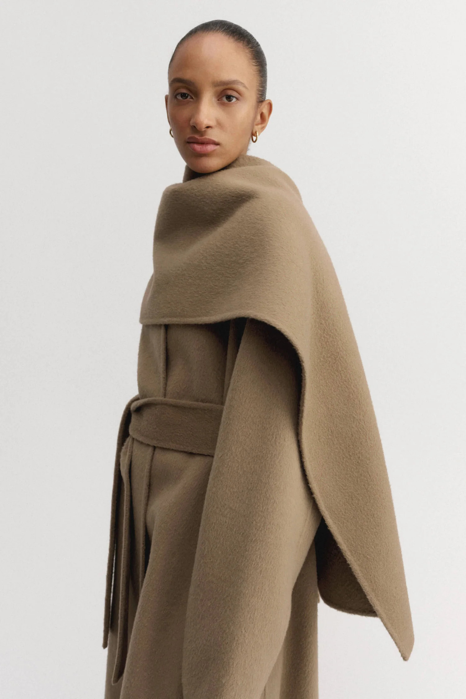 Micha Scarf, tan | Almada Label
