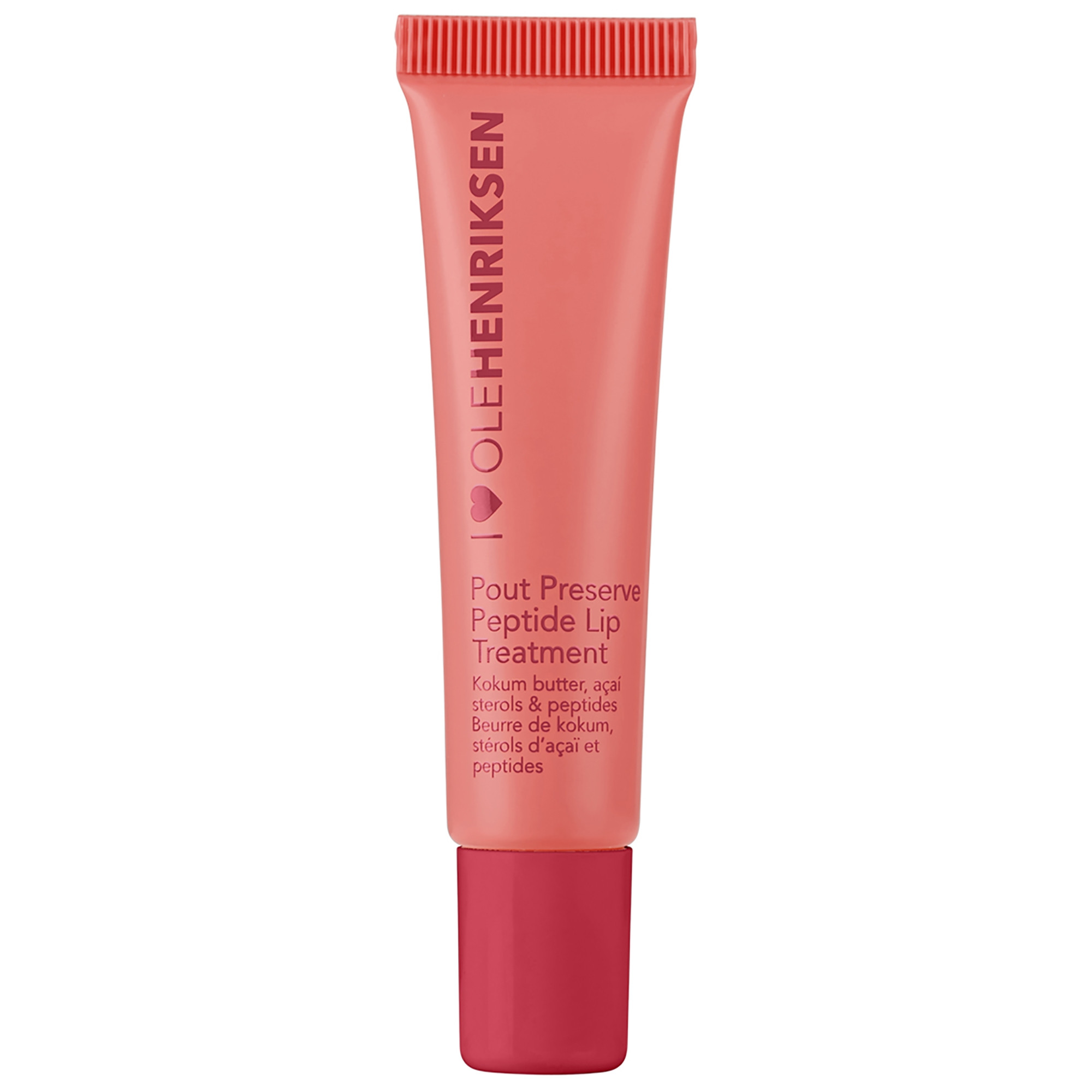Ole Henriksen Pout Preserve Peptide Lip Treatment - Strawberry Sorbet 12ml | LOOKFANTASTIC | Look Fantastic (UK)
