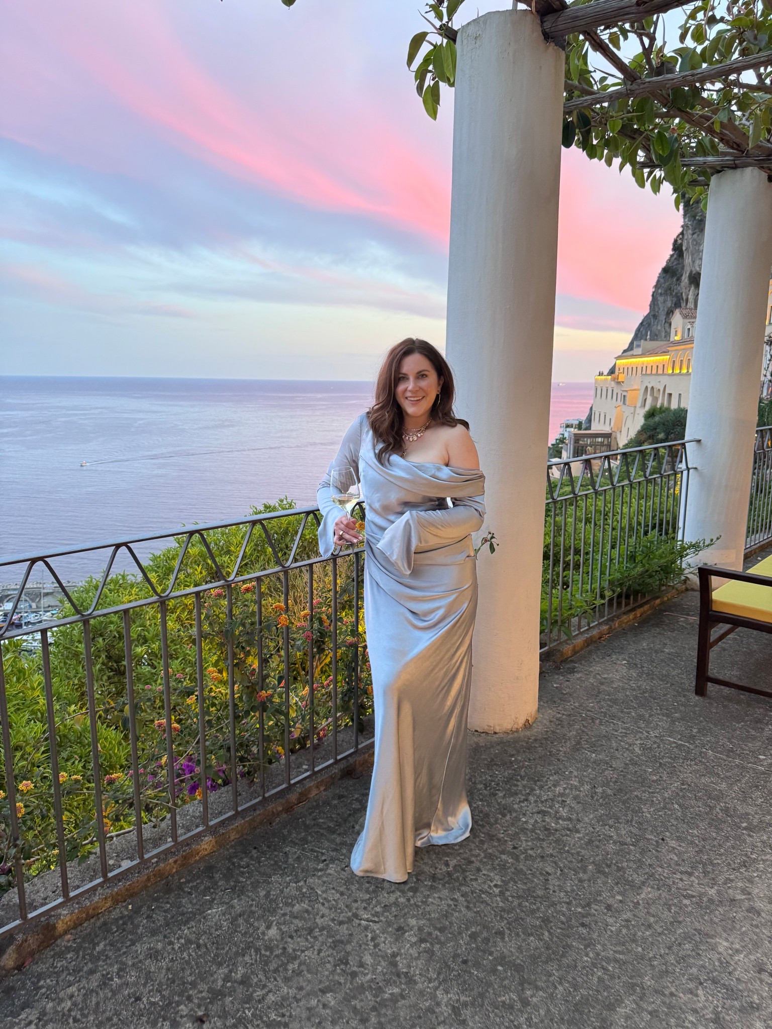 Wedding guest dress for Italy! 

#LTKWedding #LTKStyleTip