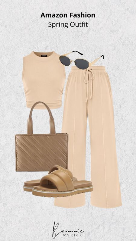 Midsize spring outfit, love this matching set from Amazon 🤍

#LTKstyletip #LTKfindsunder50 #LTKmidsize
