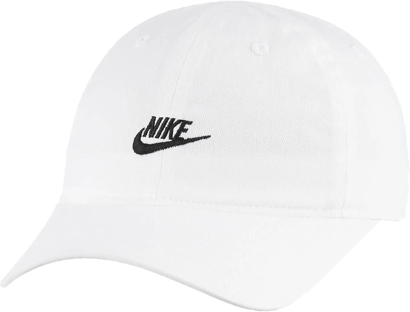 Nike Boy`s Heritage86 Futura Adjustable Hat (White(8A2902-001)/Black, 2-4T) | Amazon (US)