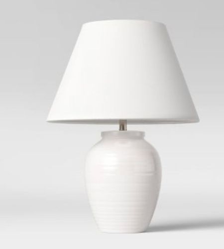 White lamp, medium sized lamp, neutral lamp 

#LTKhome
