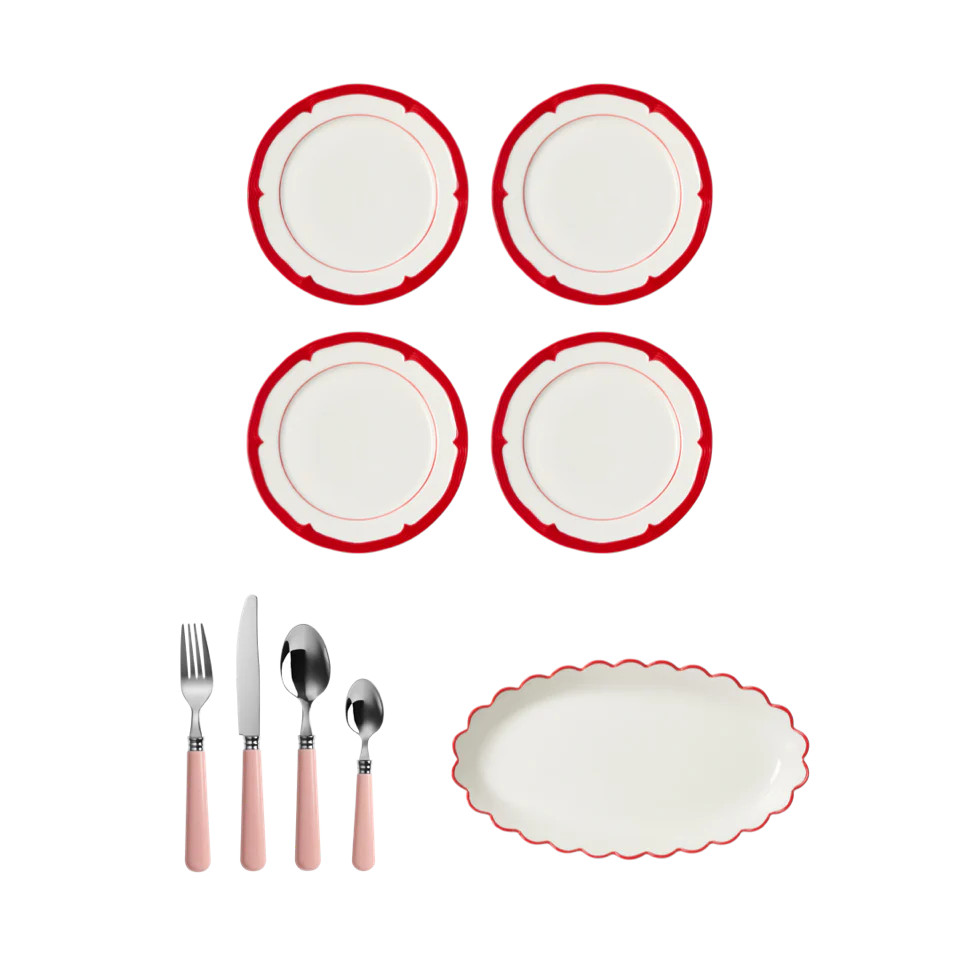 Red Styling Set | In The Roundhouse