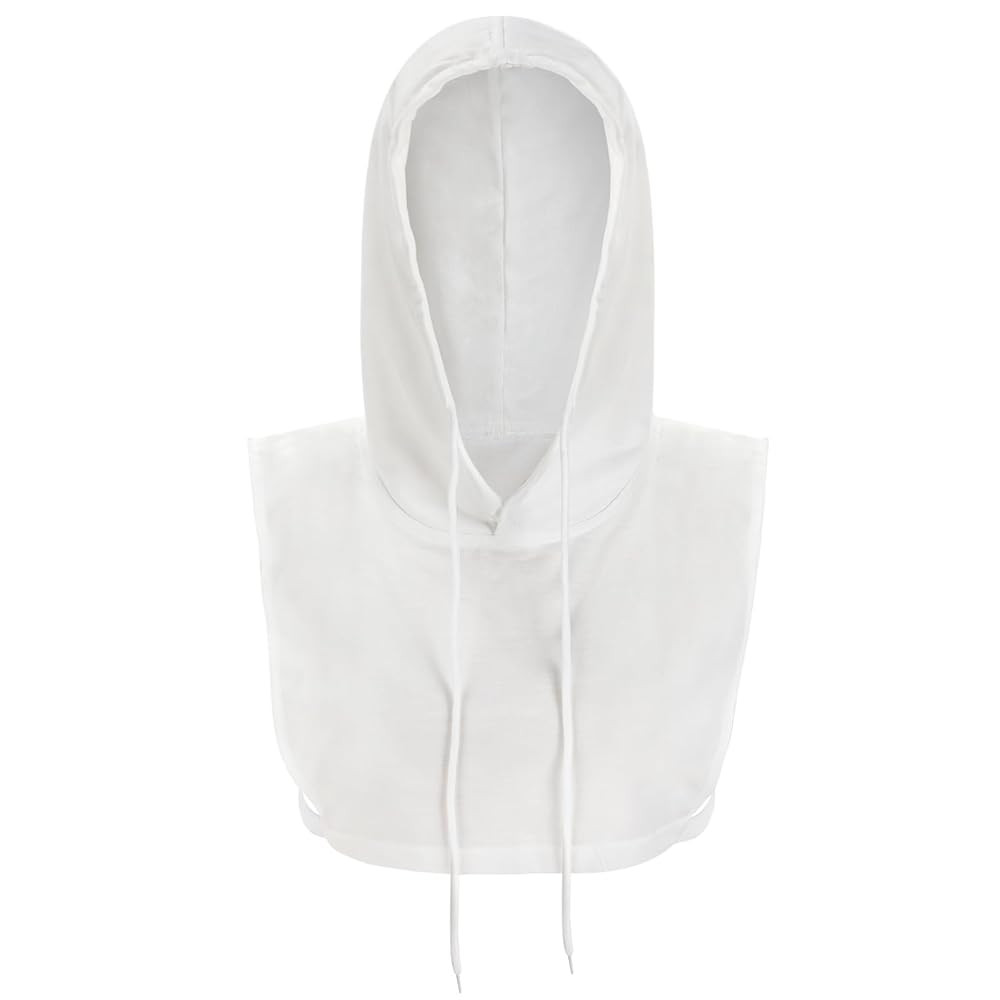 Hooded Fake Collar Detachable Half Blouse False Collar Dickey for Women and Men | Amazon (US)