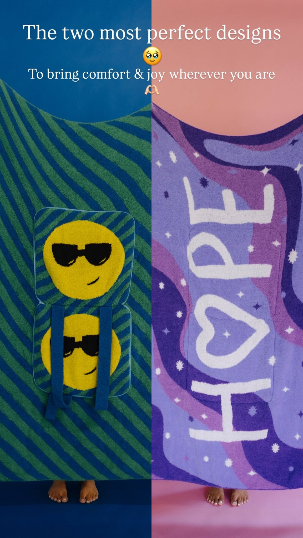 The two most perfect designs 🥹 To bring comfort & joy wherever you are 
🫶🏻